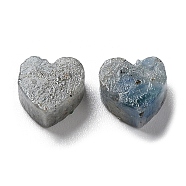 Natural Kyanite Cabochons, Heart, 6~7x6~6.5x3mm(G-F751-C04-01)