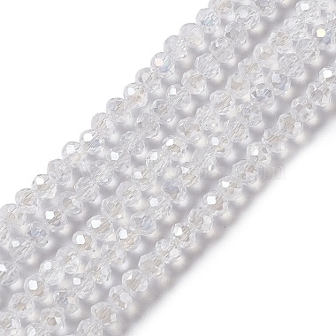 Perles de rondelle de verre de cristal brins(X-EGLA-F049C-03)-4