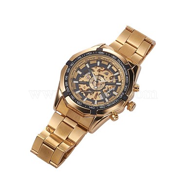 Tête de montre en alliage montres mécaniques(WACH-L044-04G)-2