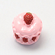 Strawberry Cake Resin Decoden Cabochons(X-CRES-R183-05B)-3