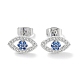 Brass Micro Pave Cubic Zirconia Stud Earrings(EJEW-P247-02P)-1