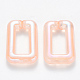 Anillos de acrílico transparente enlace(TACR-T016-01D)-2