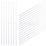 Plastic Boning, Corset Strips, Lingerie Bra Wedding Dress Sewing Accessories, WhiteSmoke, 250x5x2mm(KY-WH0046-105A)