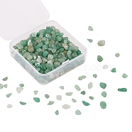 Natural Aventurine Beads, Chips, 5~8x5~8mm, Hole: 1mm(G-CJ0001-15)