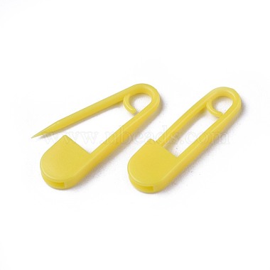 Yellow Plastic Safety Pins