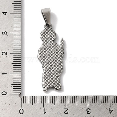 Non-Tarnish 304 Stainless Steel Pendants(STAS-L081-037P)-3