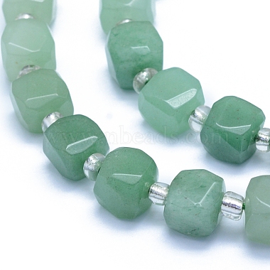 Natural Green Aventurine Beads Strands(G-L552D-09)-2