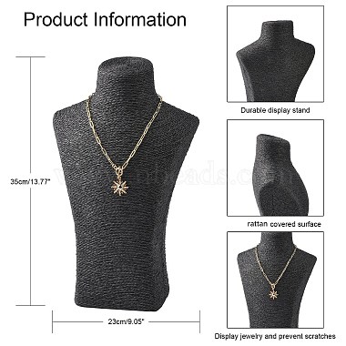 Stereoscopic Necklace Bust Displays(NDIS-N001-02A)-5