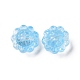 Transparent Spray Painted Glass Beads(GLAA-I050-06G)-2