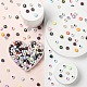 300Pcs 10 Style Opaque & Craft Style & Plating Acrylic Beads(SACR-FS0001-05)-4