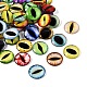 Printed Transparent Glass Cabochons(GL-CBAA22A-06)-1