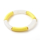 Acrylic Tube Beaded Stretch Bracelets(BJEW-JB07778-01)-1