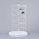 360°Rotating Organic Glass Earring Display Stand(EDIS-E025-08)-1