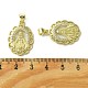 Brass Micro Pave Cubic Zirconia Pendants(KK-H472-53O-G)-3