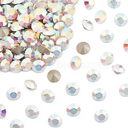 Preciosa&reg MAXIMA Crystal Round Stones, Czech Crystal, Dura Foiling, Round(431 11 615 Chaton), 00030 200 Crystal AB, SS24(5.25~5.45mm)(X-PRC-RBSS24-00030-200)