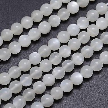 6mm Round Moonstone Beads