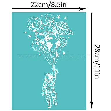 Self-Adhesive Silk Screen Printing Stencil(DIY-WH0338-088)-2