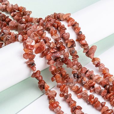 Natural Carnelian Beads Strands(G-G011-01)-4