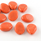 Teardrop Imitation Gemstone Acrylic Beads(OACR-R042-M)-2