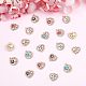 Nbeads 40Pcs 10 Style Rack Alloy Enamel Pendants(ENAM-NB0001-65)-3