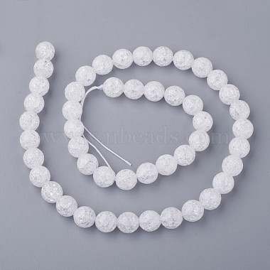 Chapelets de perles en quartz craquelé synthétique(X-G-SF8MM-44)-3