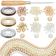 Pandahall Elite – kit de fabrication de bracelets et colliers en perles d'imitation(DIY-PH0009-35)-1
