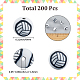 200Pcs Handmade Polymer Clay Beads(CLAY-SC0002-51A)-2