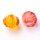 Faceted Bicone Transparent Acrylic Beads(DBB12MM)-4
