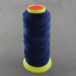 Nylon Sewing Thread, Prussian Blue, 0.8mm, about 300m/roll(NWIR-Q005-35)