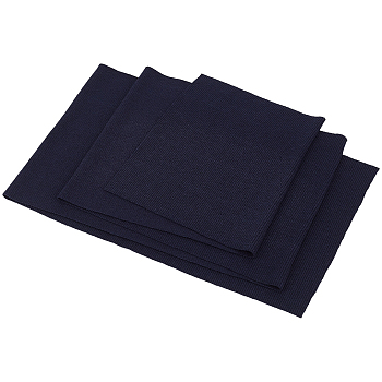 1Pc Cotton Fabrics, Clothing Accessories, Midnight Blue, 1200x187~194x0.9mm
