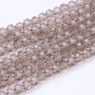 Faceted(32 Facets) Round Glass Beads Strands(X-EGLA-J042-4mm-09)-2