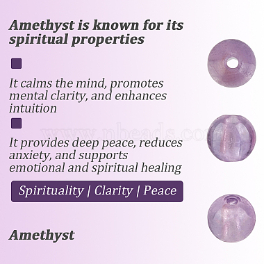 Natural Grade B Amethyst Beads(G-PA0002-59A)-7
