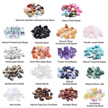 DIY collier / bracelet ensembles de bijoux kits(DIY-YW0001-77)-3