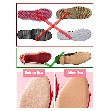 Shoe Repair Rubber Heel Replacement(AJEW-WH0307-56)-4