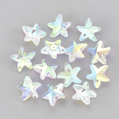 Starfish Rhinestone Charms