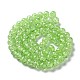 Spray Painted Crackle Glass Beads Strands(CCG-Q001-10mm-11)-4
