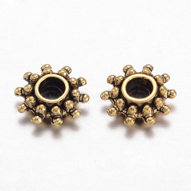 Tibetan Style Alloy Spacer Beads(X-GLFH10384Y-NF)-2