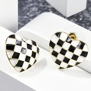 Alloy Stud Earrings(EJEW-M094-01G-01)-2