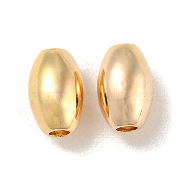 Real 18K Gold Plated Brass Beads