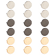 wadorn 18 наборы 3 цвета сумки из цинкового сплава декоративные застежки(FIND-WR0008-54)-1