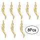 8Pcs Rack Plating Brass Pendants(KK-YW0003-40G)-1