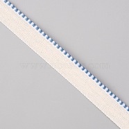 Flat Cotton Book Headbands, for Book Binding Decoration, Steel Blue, 1/2 inch(14x1mm)(OCOR-WH0068-64)