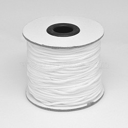 Nylon Thread, White, 2mm, 50m/roll(NWIR-M006-C-01)