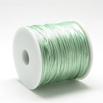 Nylon Thread, Aquamarine, 2.5mm, about 32.81 Yards(30m)/Roll