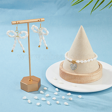 2 Strands Natural Freshwater Shell Beads Strands(SSHEL-NB0001-38)-5