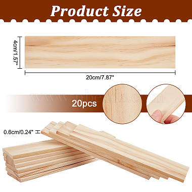 Unfinished Wood Sheets(DIY-WH0034-92A)-2
