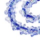 handgemachte Glasperlen Str&auml;nge Folie(FOIL-Q002-07A)-3