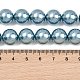 Electroplated Shell Pearl Graduated Beads Strands(BSHE-C011-04-04)-3