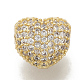 Perles de zircone cubique micro pave en Laiton(ZIRC-T006-12G)-1