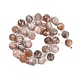 brins de perles naturelles multi-pierre de lune(G-G182-B04-05)-3